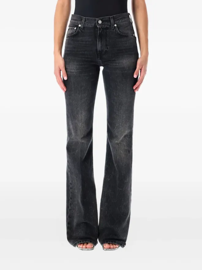 HAIKURE Haikure Flora authentic wash jeans - Blackの商品画像