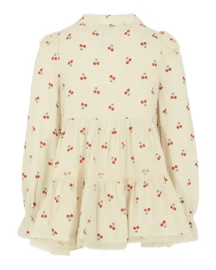 Philosophy Di Lorenzo Serafini Kids チェリープリント レーストリム ドレス - サムネイル2