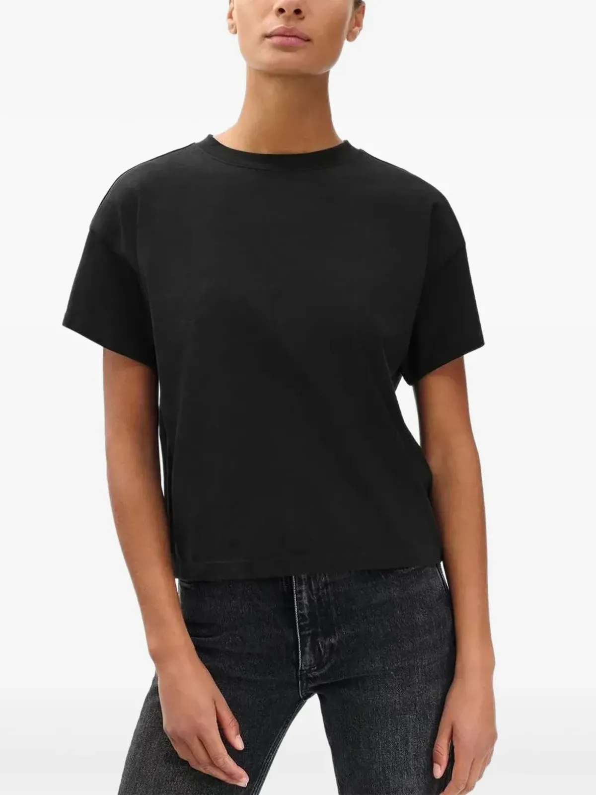 rag & bone ケリー ボクシー コットンTシャツ - 画像3
