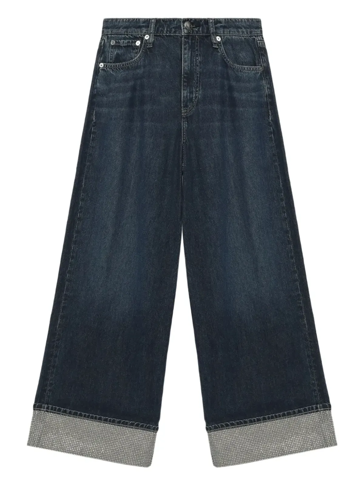 rag & bone Sofie ビジュー付きジーンズ - 画像1