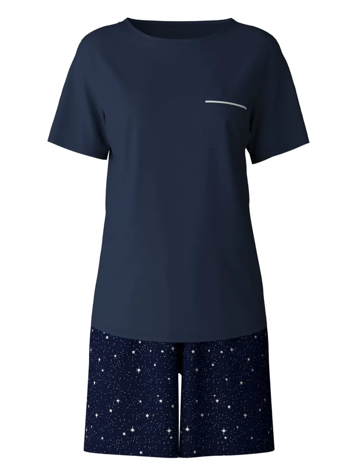 CALIDA ポケット星柄パジャマセット - 画像1