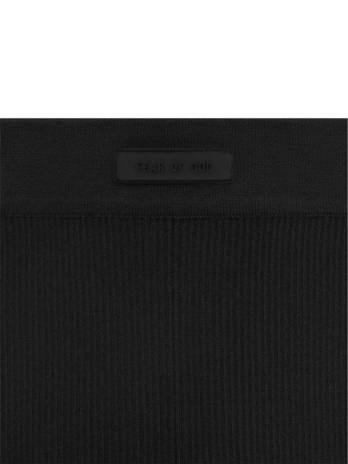 FEAR OF GOD ESSENTIALS ファインリブレギンス ブラック - 画像3