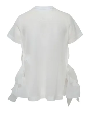 Comme des Garçons TAO チュールパネルTシャツ - サムネイル2