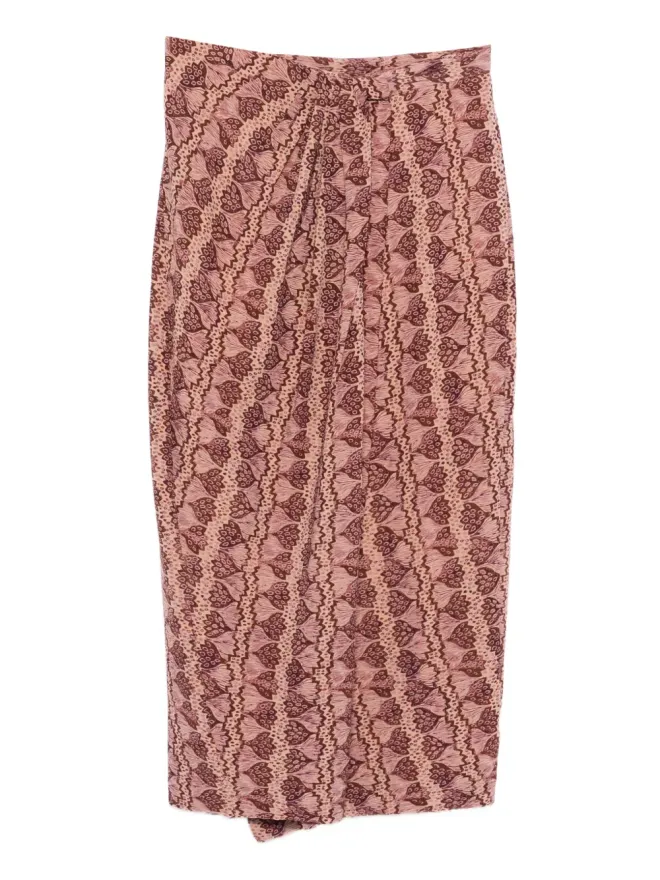 Antik Batik Antik Batik Dalila 花柄プリント ミディスカートの商品画像