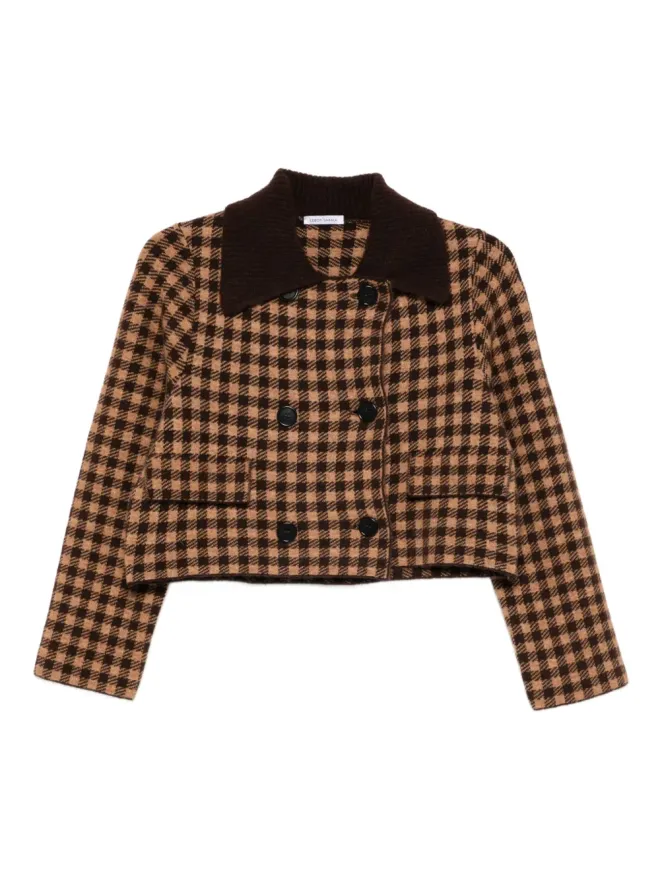 Lebor Gabala Lebor Gabala ダブルブレスト チェックジャケットの商品画像