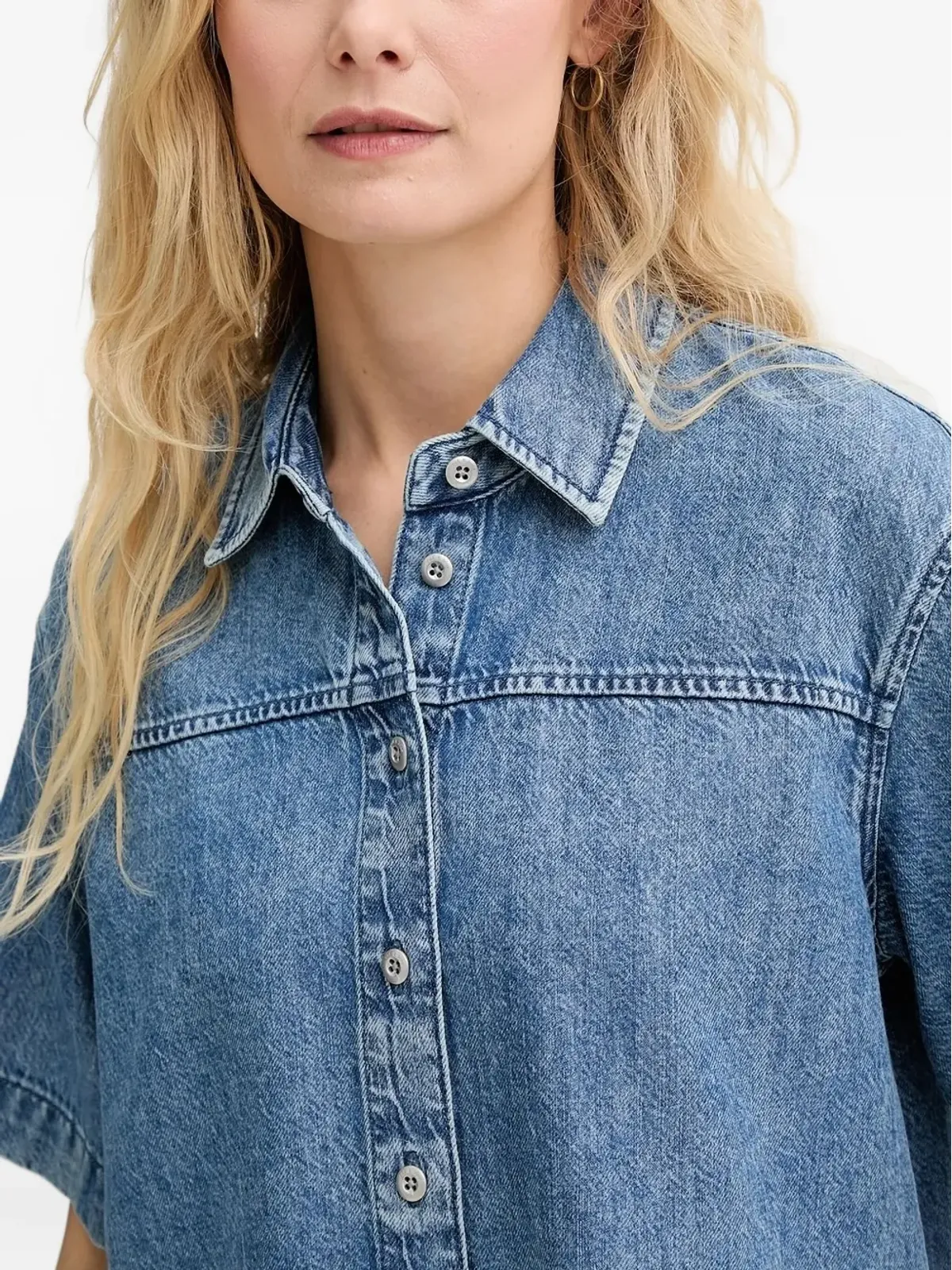 rag & bone スティービー半袖シャツ - 画像3