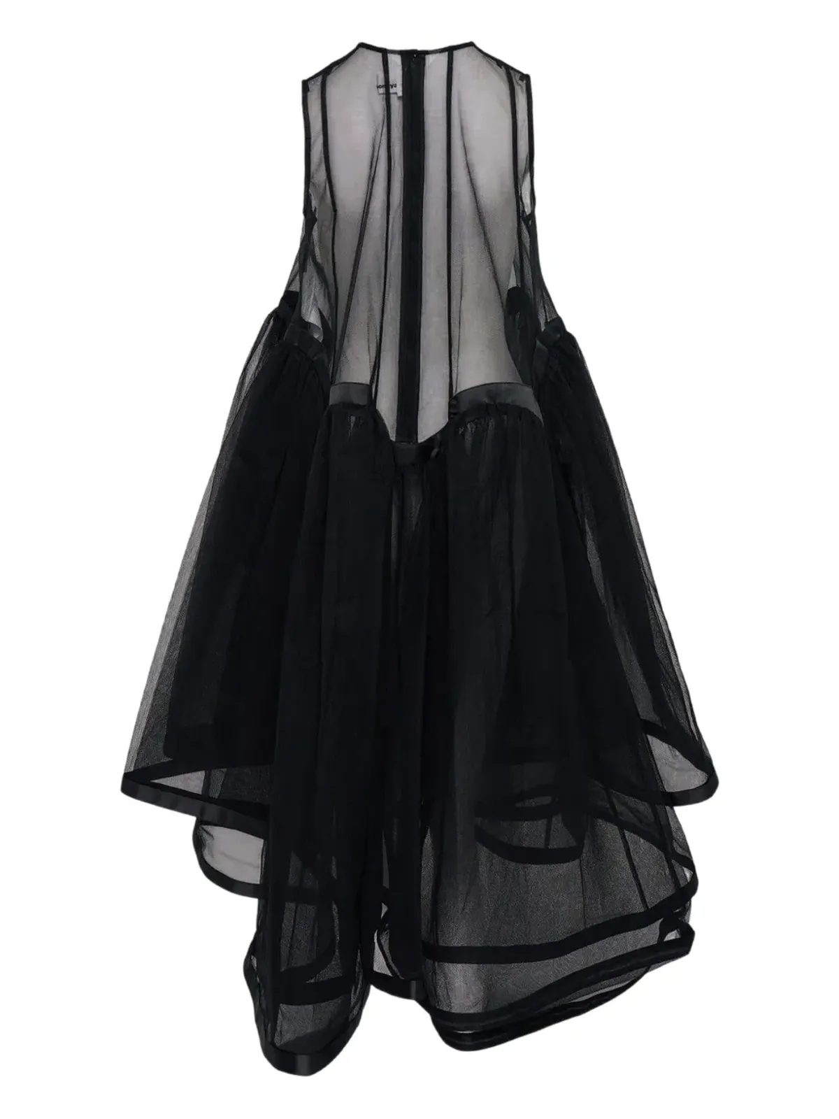 Noir Kei Ninomiya チュールレイヤードドレス - 画像2