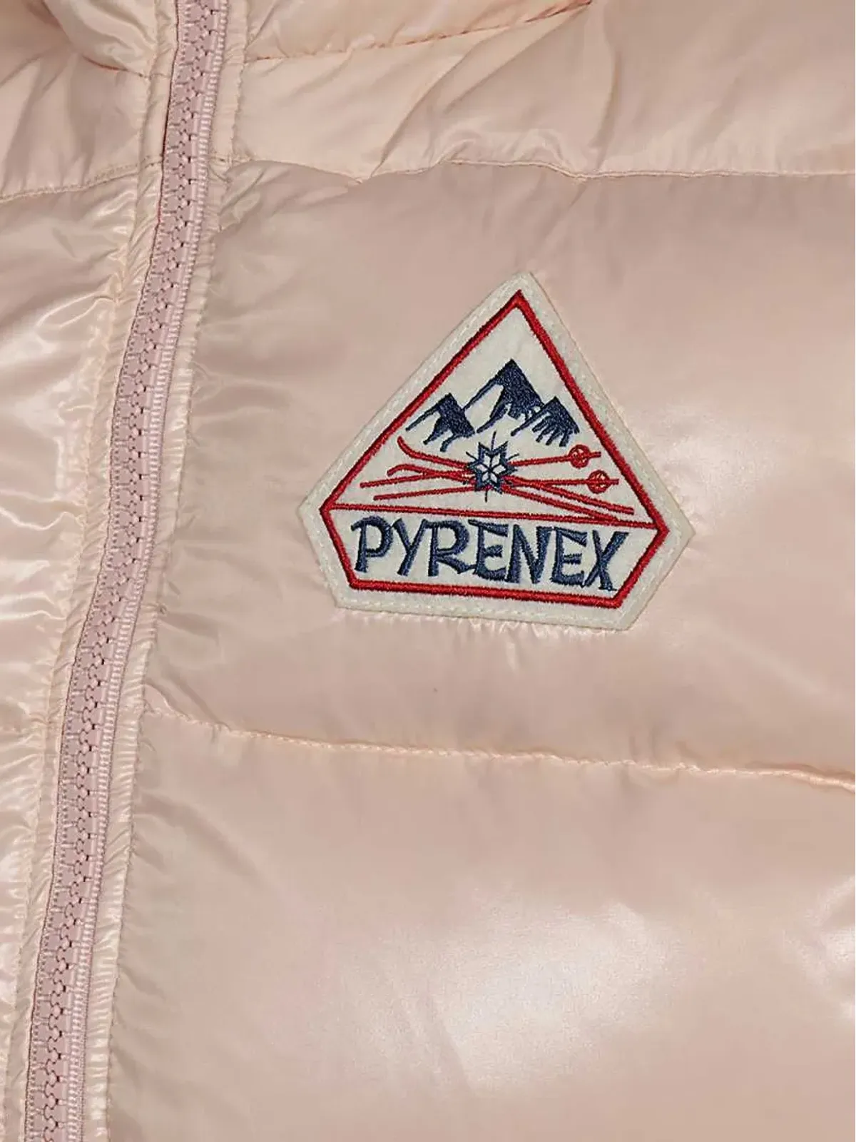 Pyrenex キルティング ロゴ ジレ - 画像3