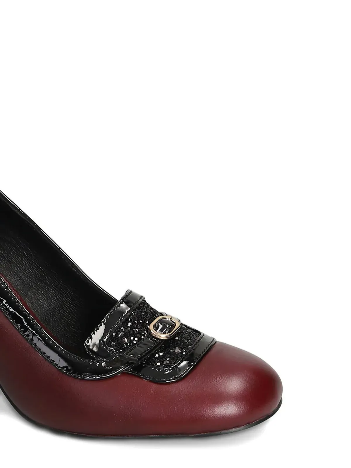 Gold & Rouge Valibi pumps - 画像4