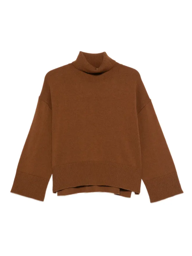 Purotatto Purotatto タートルネックワイドスリーブセーターの商品画像