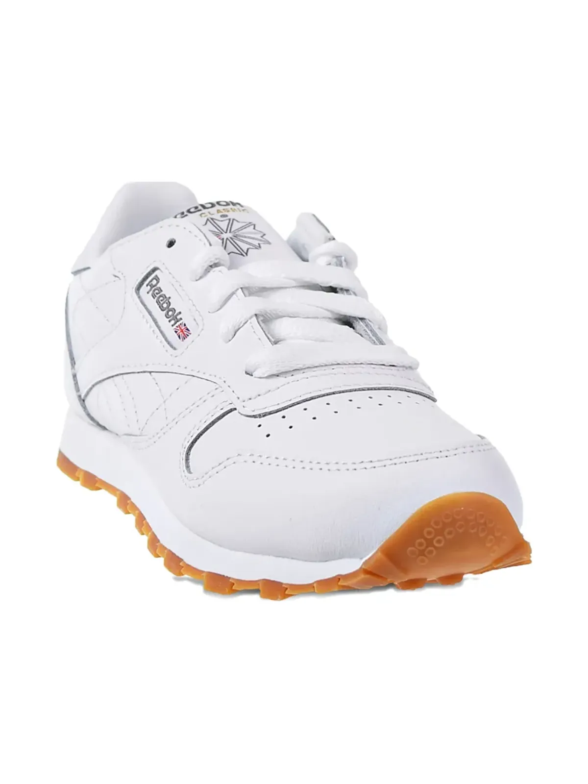 Reebok Kids クラシックPS ホワイトスニーカー - 画像1