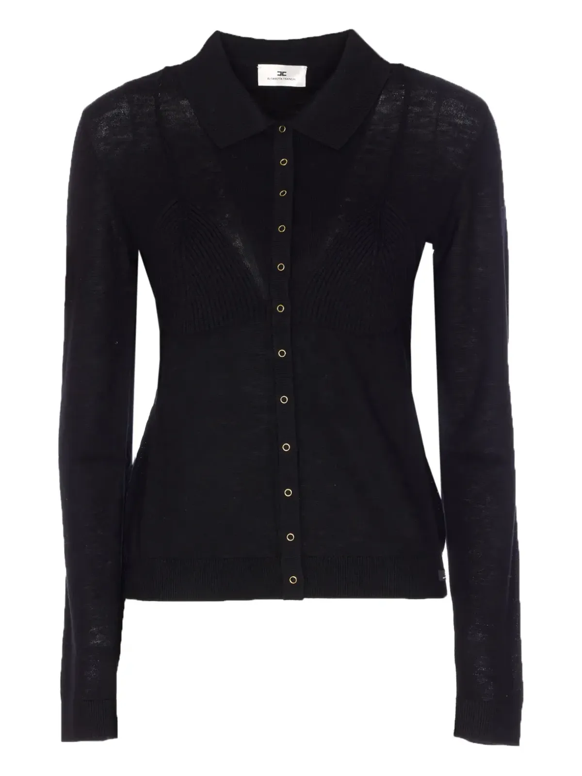 Elisabetta Franchi ボタンフロントカーディガン - 画像1