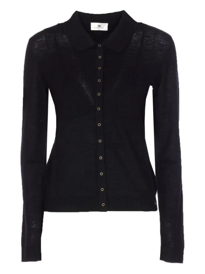 Elisabetta Franchi Elisabetta Franchi ボタンフロントカーディガンの商品画像