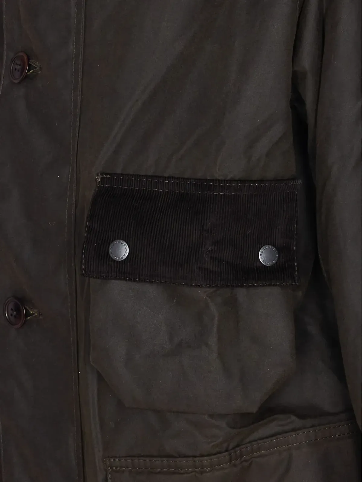 Barbour フード付きロゴスリーブコート - 画像3