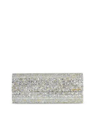 Jimmy Choo Sweetie グリッター風クラッチバッグ - Silver - サムネイル2