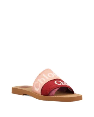 Chloé ロゴ入りサンダル - ピンク - サムネイル2