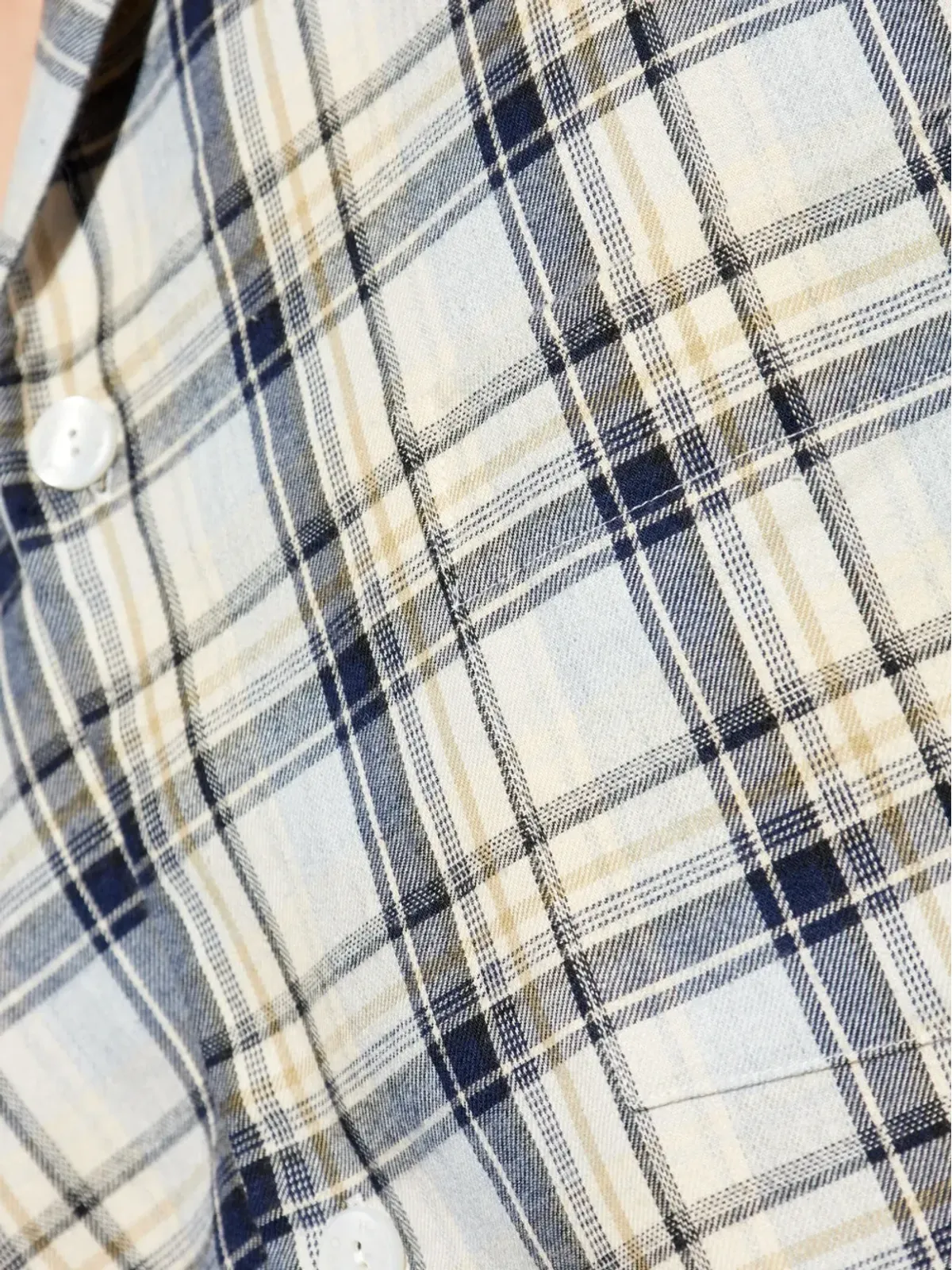 Hanro チェック柄パジャマセット - 画像5
