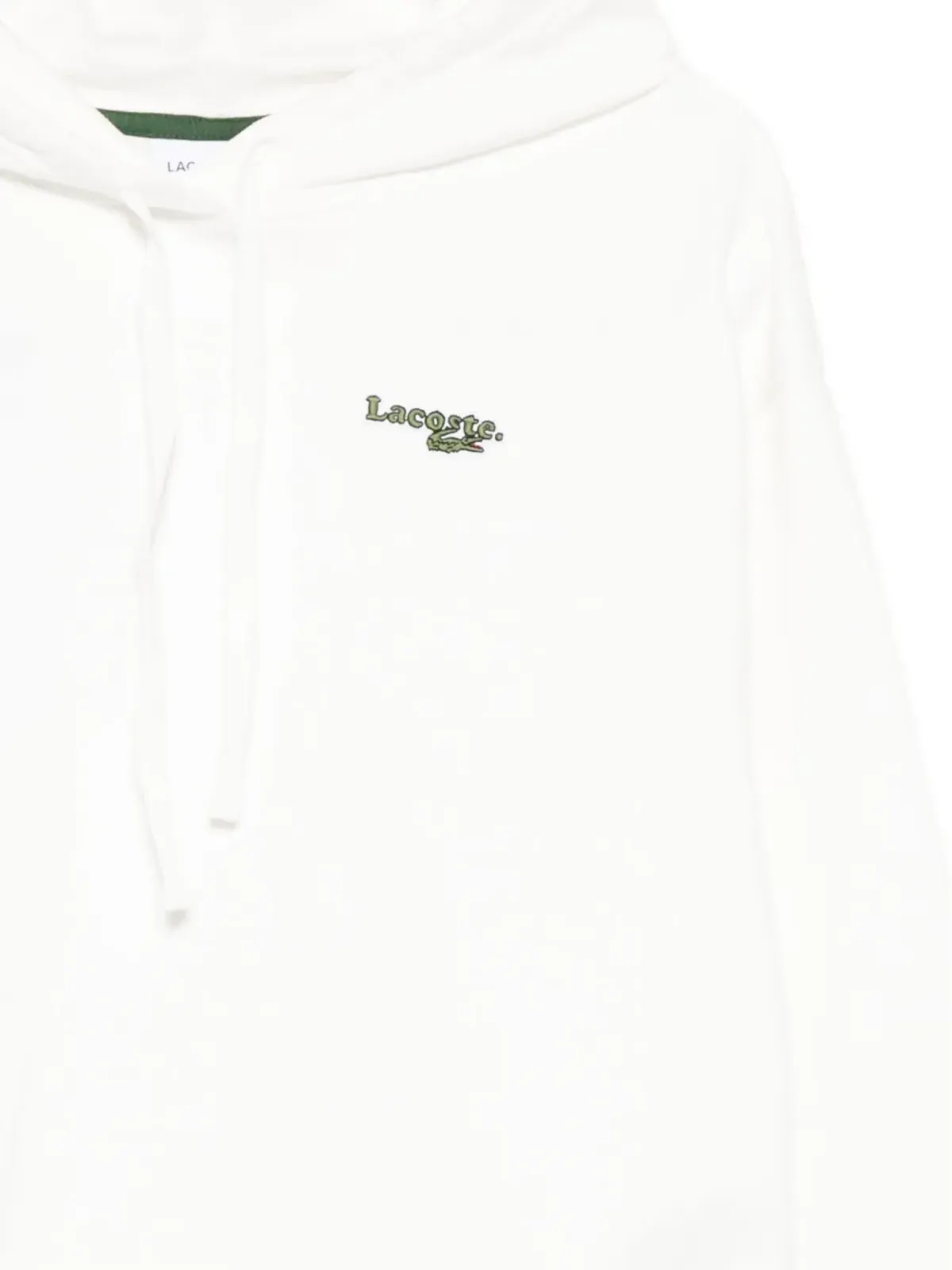 Lacoste フード付きセーター - ホワイト - 画像3