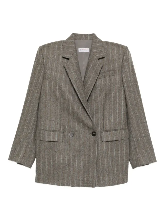 Alberto Biani Alberto Biani ピンストライプ ダブルブレスト ブレザーの商品画像