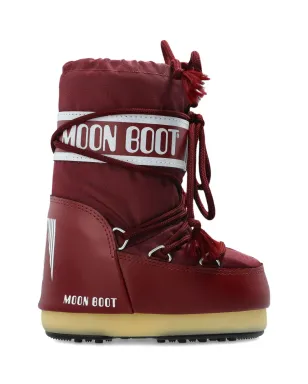 Moon Boot Kids ロゴプリント レースアップ ブーツ - サムネイル2