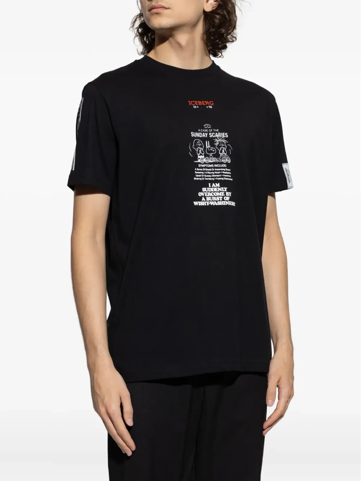 Iceberg × PEANUTS グラフィックTシャツ - 画像3