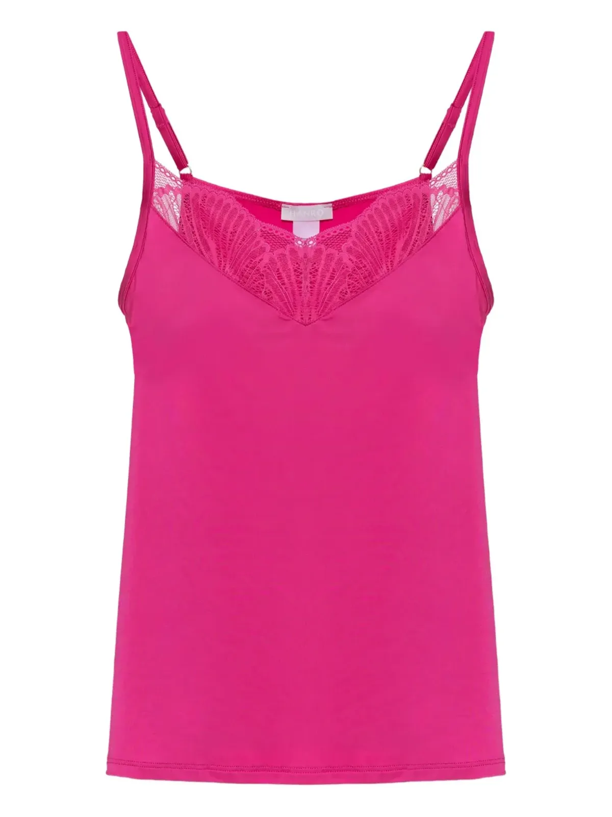 Hanro Lilith lace-trim camisole - 画像1