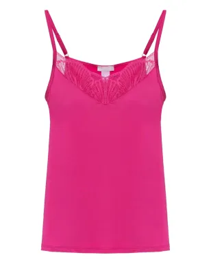 Hanro Lilith lace-trim camisole - サムネイル1