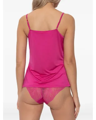 Hanro Lilith lace-trim camisole - サムネイル3