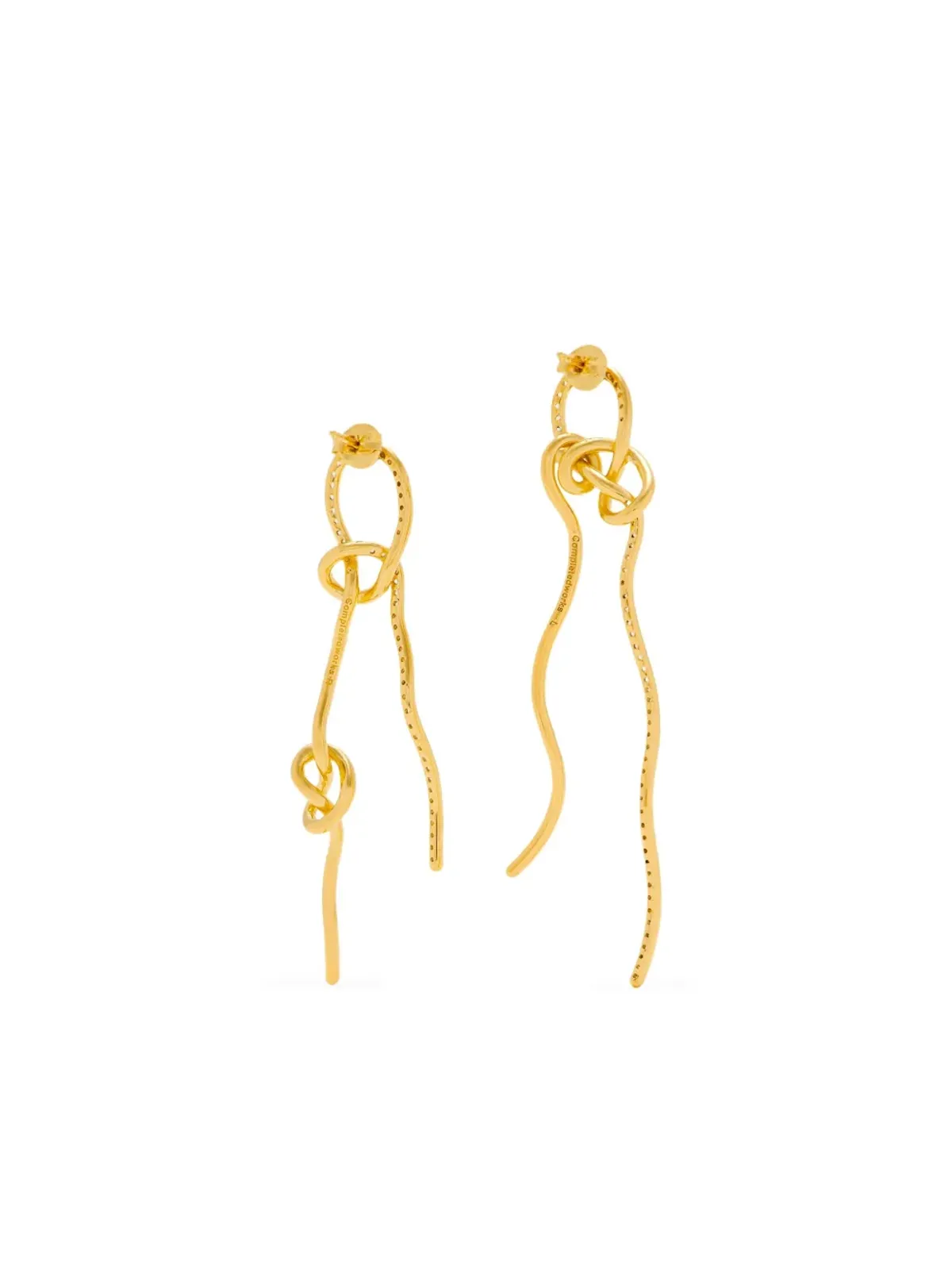 Completedworks Not Even The Mathematician Can Create Things At Will earrings - Gold - 画像2