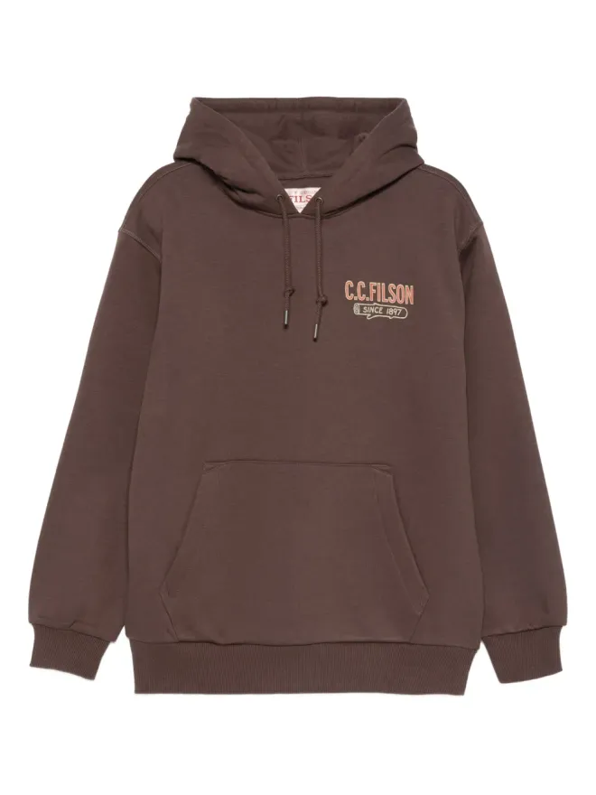 Filson Filson グラフィックプリント パーカー - ブラウンの商品画像
