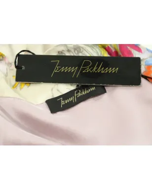 Jenny Packham 花柄ボーダーローブ - サムネイル5