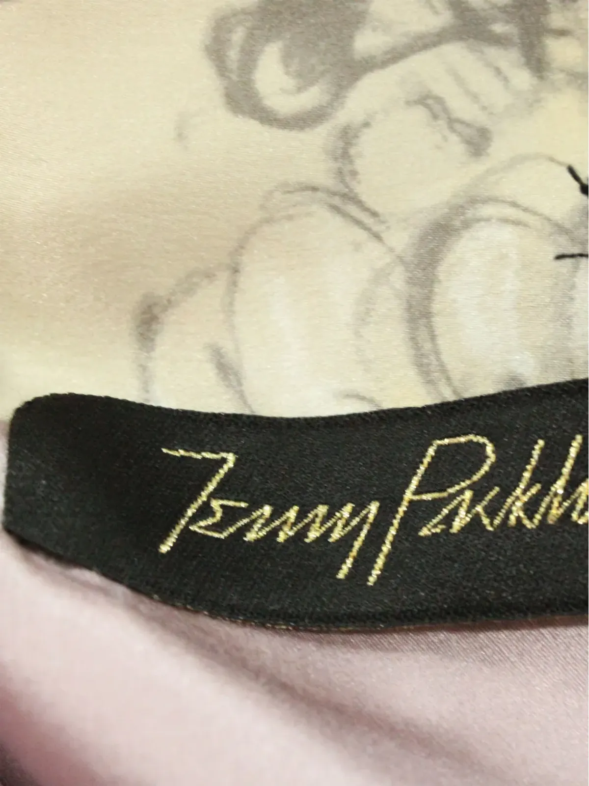 Jenny Packham 花柄ボーダーローブ - 画像4