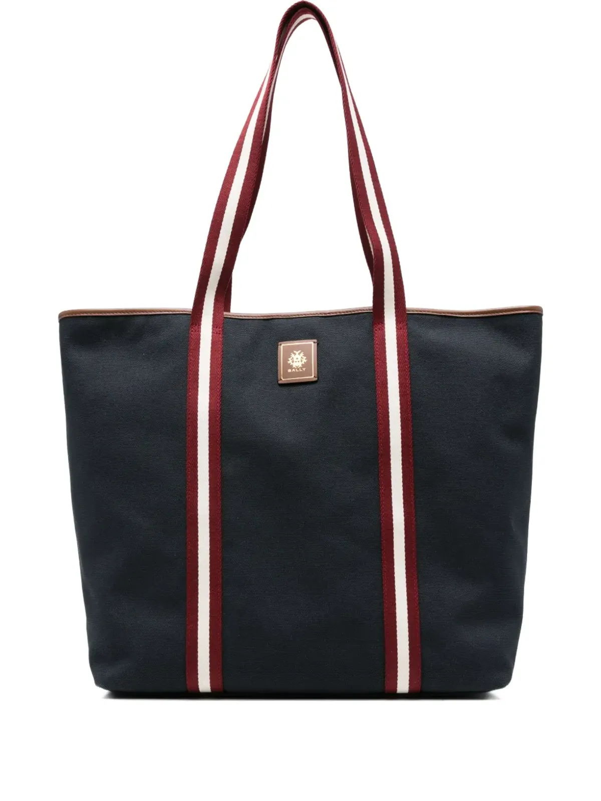 Bally ストライプパネル・トートバッグ - 画像1