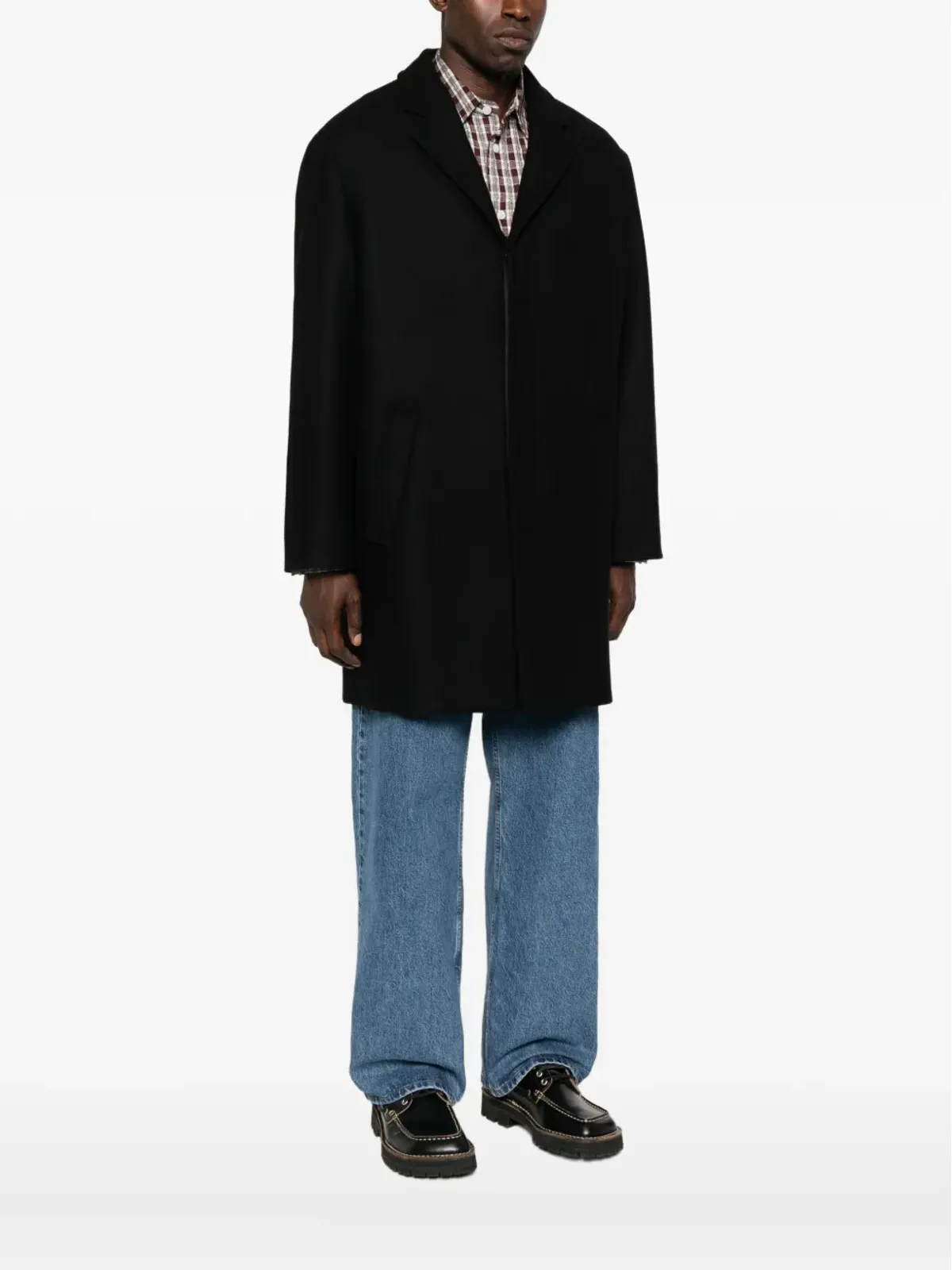 Maison Kitsuné ラペルウェルトポケットコート - 画像3
