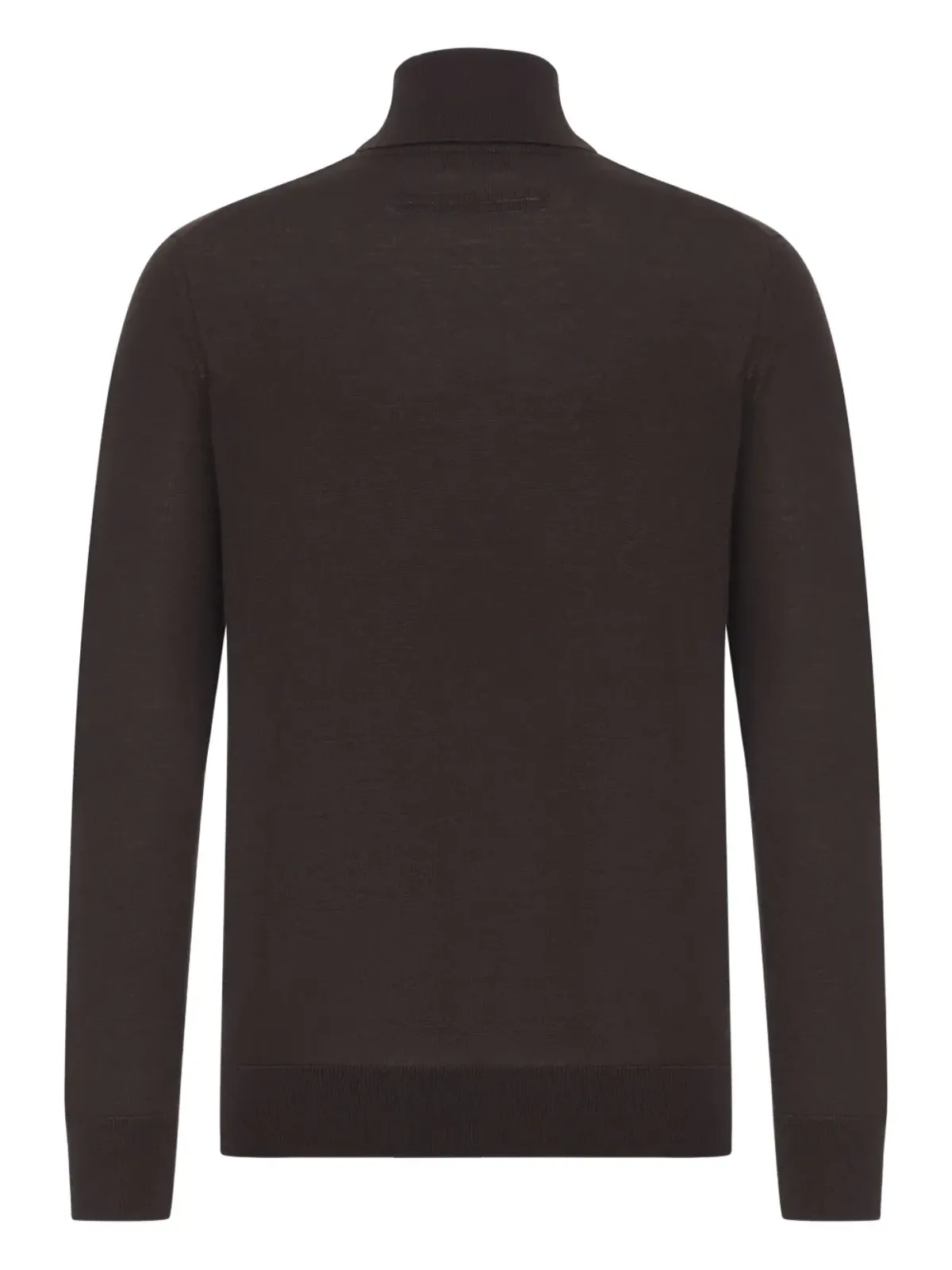 Zegna タートルネック リブ編みセーター - 画像2