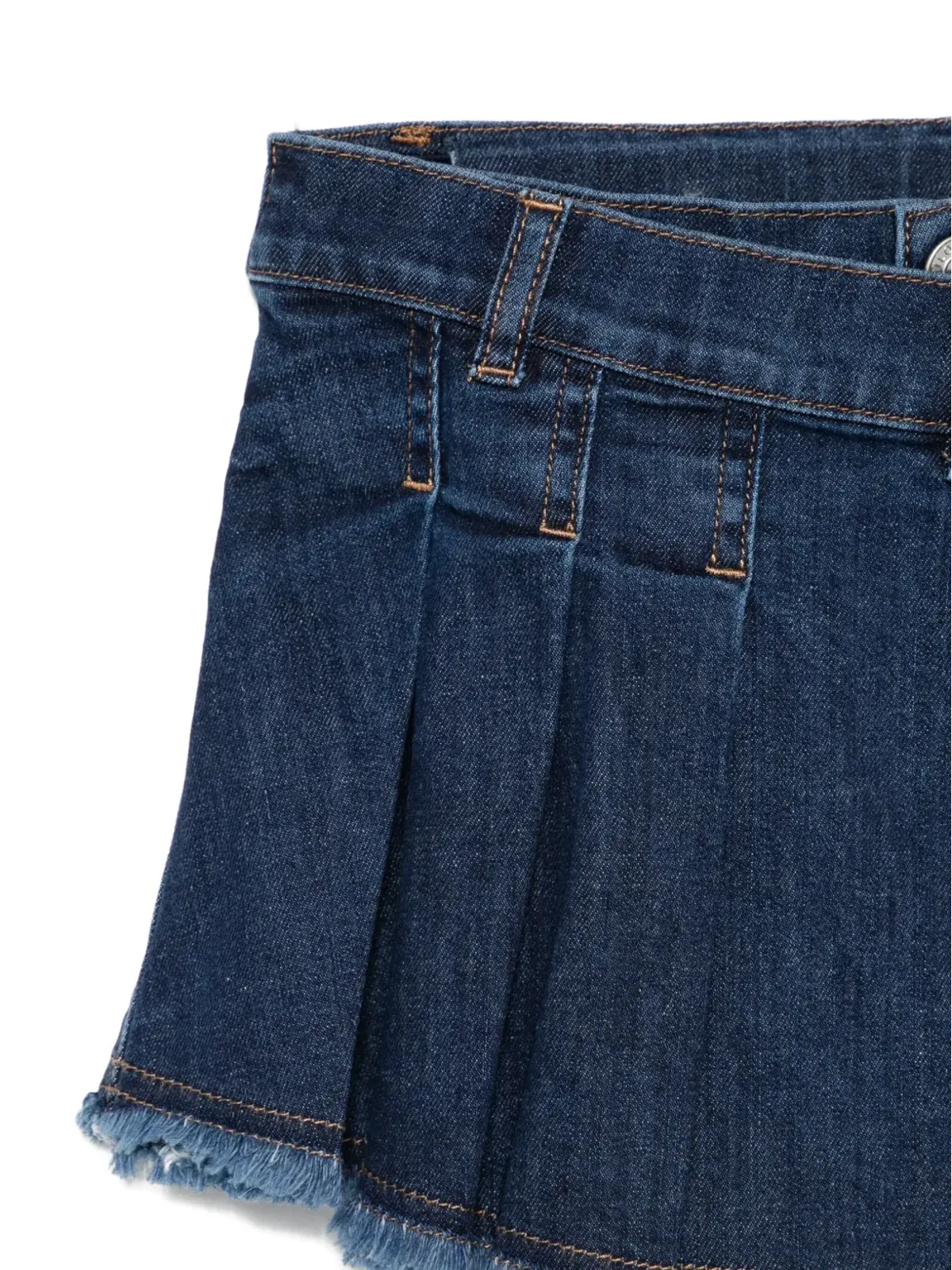 Philosophy Di Lorenzo Serafini Kids プリーツデニムスカート - 画像3