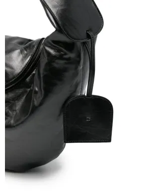 Low Classic Croissant shoulder bag - Black - サムネイル4