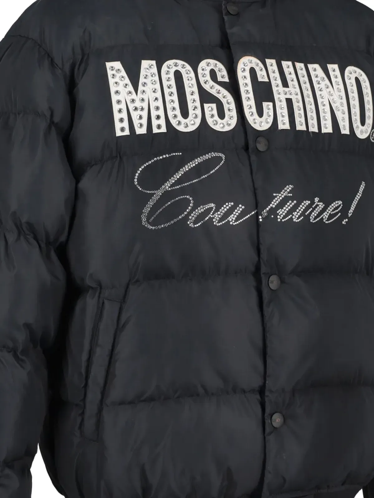 Moschino ビンテージ パッド入りジャケット ブラック - 画像3