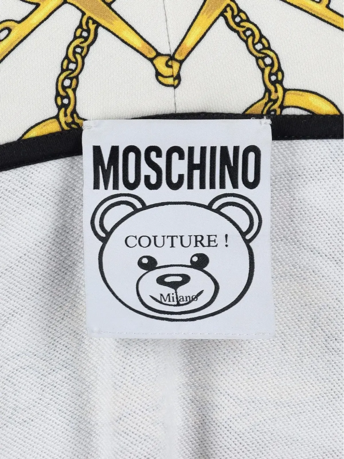 Moschino Pre-Owned チェーンプリント トラックスーツ ブラウン - 画像4