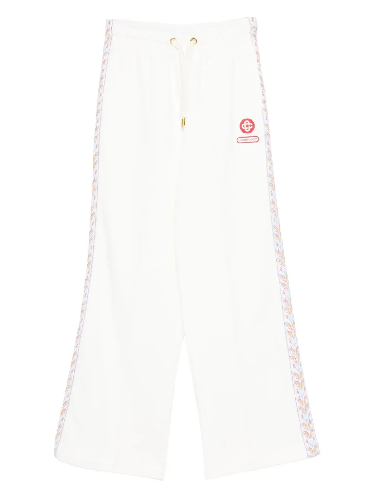 Casablanca 花柄ストライプのトラックパンツ - 画像1