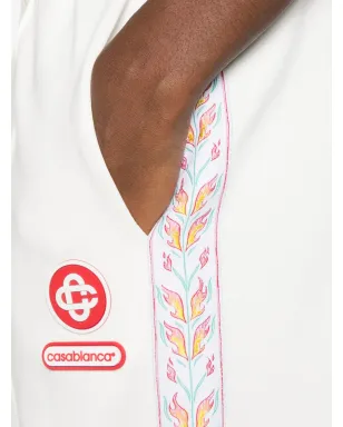 Casablanca 花柄ストライプのトラックパンツ - サムネイル5