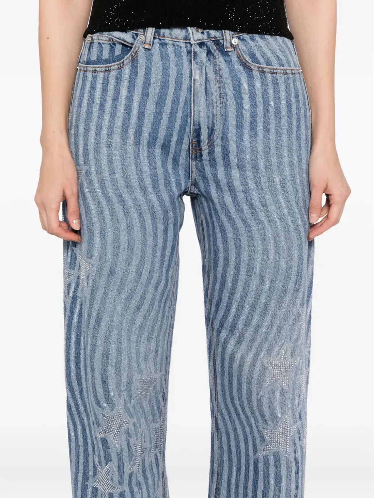 Alexander Wang 星モチーフジーンズ - 画像5