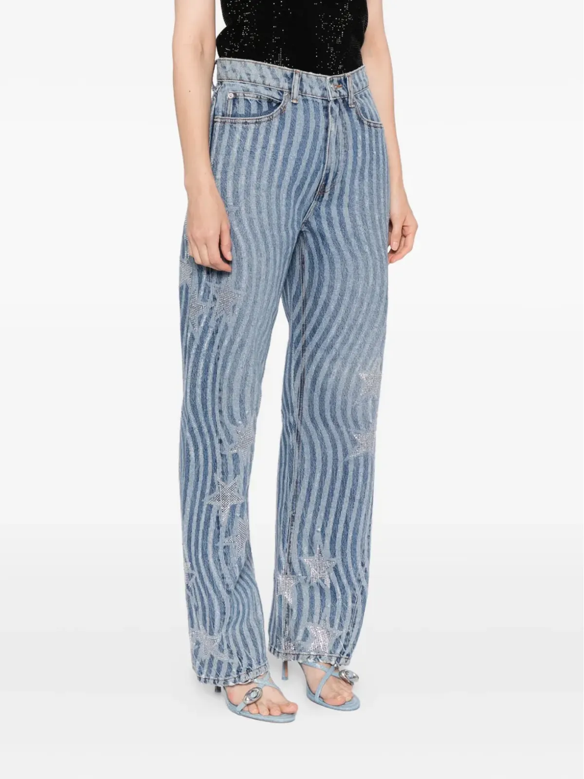 Alexander Wang 星モチーフジーンズ - 画像3