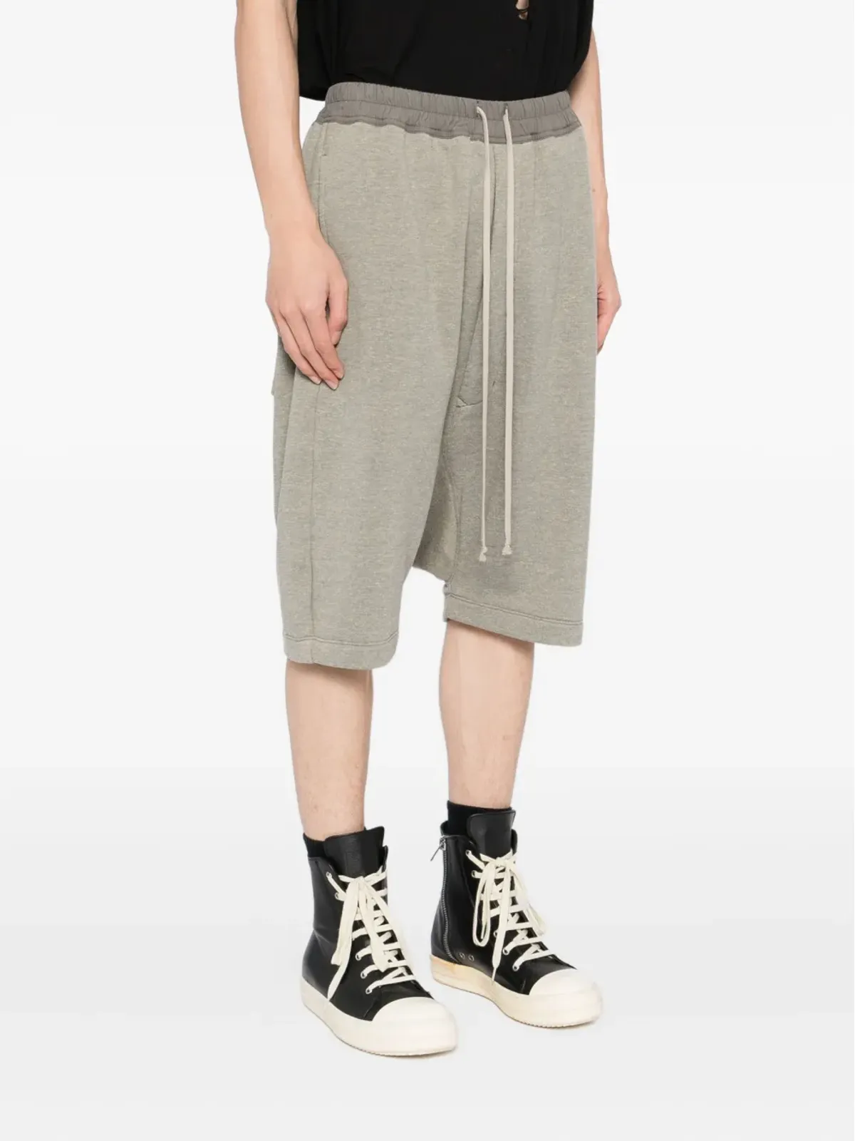 Rick Owens DRKSHDW ドローストリングポッドショーツ - 画像3