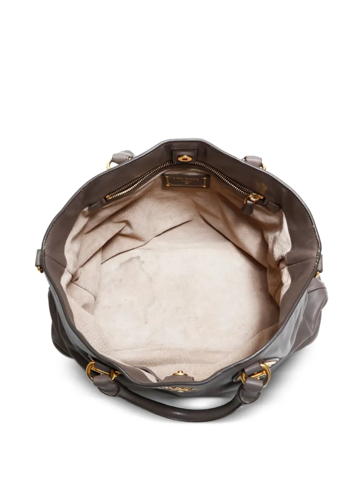 Prada Pre-Owned レザー トートバッグ - 画像5