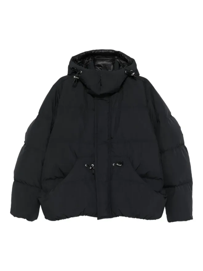 sacai sacai フード付きダウンコート - Blackの商品画像