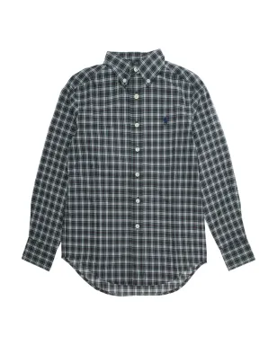 POLO RALPH LAUREN KIDS チェック柄長袖シャツ - サムネイル1