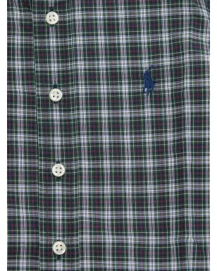 POLO RALPH LAUREN KIDS チェック柄長袖シャツ - サムネイル3