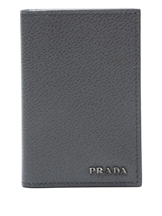 Prada Pre-Owned Prada Pre-Owned サフィアーノレザー カードホルダー - グレーの商品画像