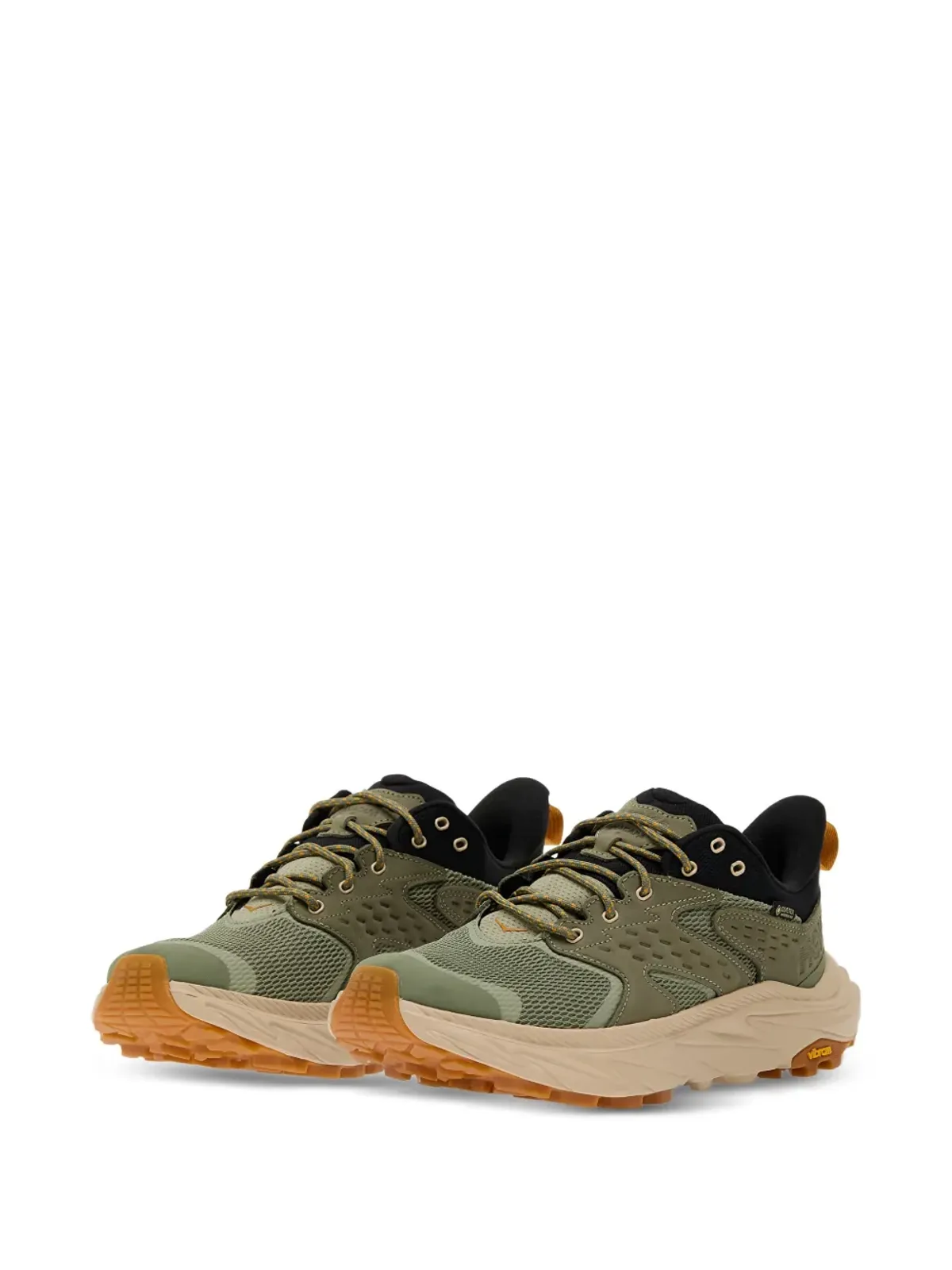 HOKA アナカパ 2 ロー Gore-Tex スニーカー グリーン - 画像2
